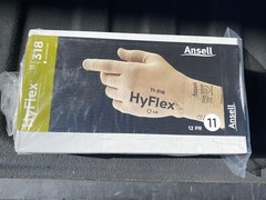 Ansell HyFlex 318. Box Of 12 Pair Size 11.