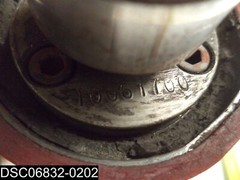 Used: 10061700 9″ Overall 7″ Rubber 2-3/4″ Roller Width 1-3/8″ conveyor roller