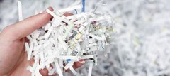 Shredded paper – by the pound lb lbs