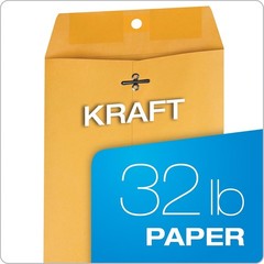 Quality Park 6 X 9 Clasp Envelopes, Clasp and Gummed Closures, QUA37855