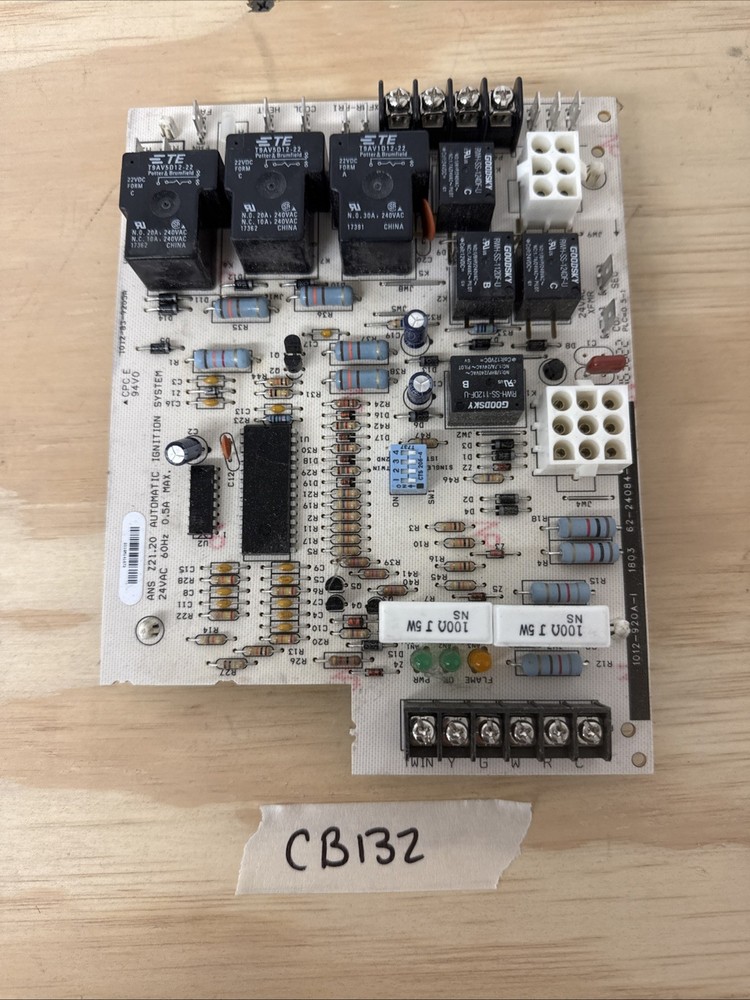 Rheem Ruud 1012-920 62-24084-02 Furnace Control Circuit Board B1
