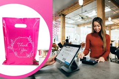 Choice Marts Merchandise Bags 100 Pink Color 9″x12″ Size 1.5Mil Thick Glossy …