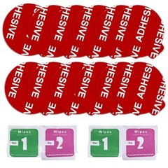 D.Sking 12 Pack Sticky Adhesive Replacement Compatible with Socket Mount Base…