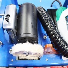 Straight Line Automatic Edge Banding Machine 110V Double-sided Adhesive Coating