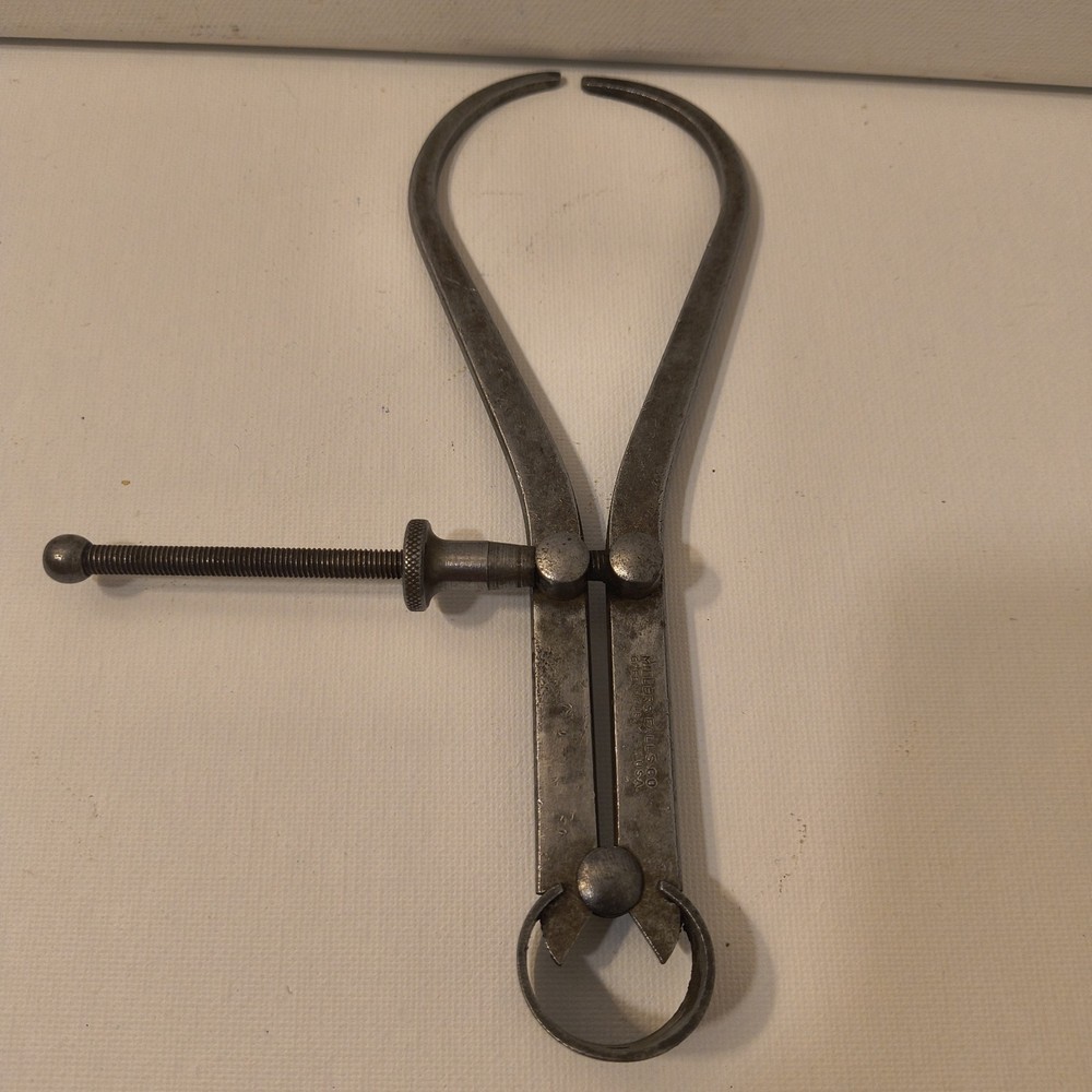 Millers Falls Co. Spring Type Outside Caliper Machinist Tool Vintage-Made Is USA