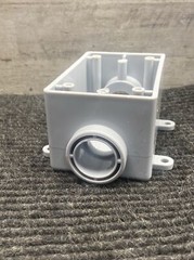 NEW LOT OF 6 CANTEX 5133464 3/4″ 1G PVC FSC BOXES