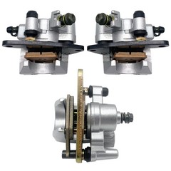 Javik Front Left Right Rear All Brake Calipers For Yamaha Kodiak 400 2000-2002