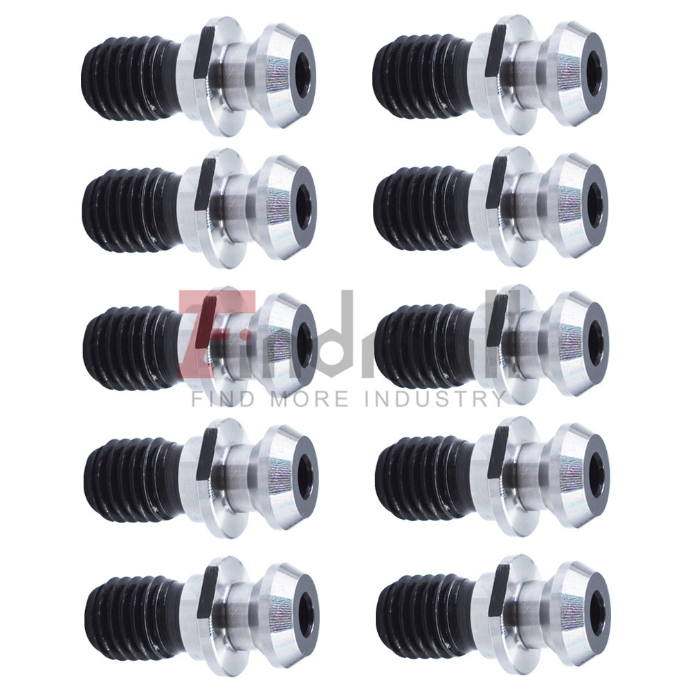 For Mazak Fadal HURCO Okuma 10PC CAT40 45°0.740″Coolant Pull Stud Retention Knob