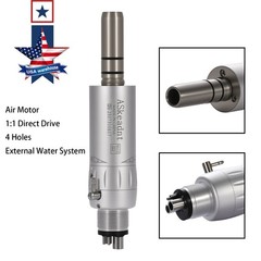 NSK Style Dental Slow Low Speed Handpiece Straight Contra Angle Air Motor 4/2H