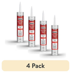 (4 Pack) 10.1 Fl Oz Painter’S Multi-Purpose Interior/Exterior Caulk Pro, Clear