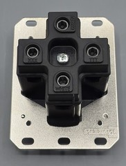 Hubbell HBL9450A 50A 125/250V NEMA 14-50R Flush Receptacle 3P4W New Open Box