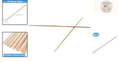 Beautifully Polished 2Pcs Copper Rods, 3mm Dia – Essential for DIY Metal Crafts