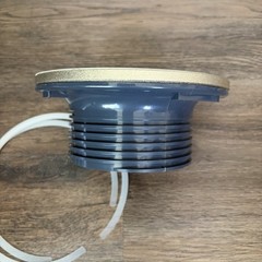 Sioux Chief 832-4HNR Finish Fixture for Adjustable Floor Drain PVC Round 6-1/2”