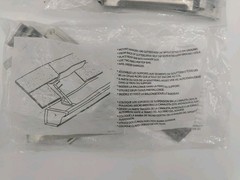 2 Packs of Amerimax 5″ Mill Finish Roof Gutter Hanger & Strap 8 Total Brackets