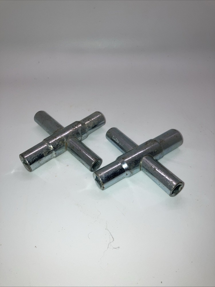 Unmarked 4-Way Key T Wrench 3/16” 1/4” 5/16” 3/8”….[B2]