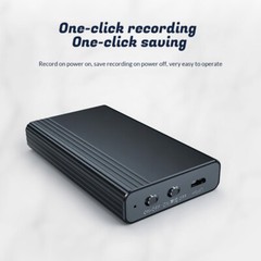 500Hr Digital Voice Recorder Mini Hidden Audio Recording Device MP3 Dictaphone