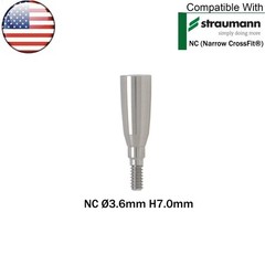 US Dental Healing Abutment NC Closure Caps Compatible with Straumann ITI BL/BLT