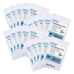 40pcs Tubos bucales ortodoncia dental Roth 022 1er molar Bondable Convertible