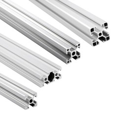 2PCS 2020 2040 3030 4040 T-Slot Frame Aluminum Extrusion Profile CNC 3D Printer