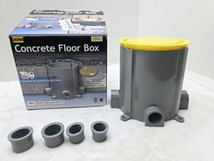 Hubbell Raco 5511 Round Concrete Floor Box Plastic Non Metallic