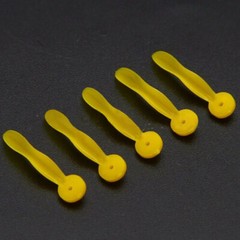 Dental Disposable Plastic Wedge w/ Holes 4 Sizes Wave Poly-Wedges 100Pcs/Box