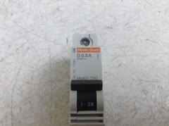 Merlin Gerin 17421 Multi 9 C60 D0.5A 0.5 Amp 1 Pole 277 V D 0.5A Circuit Breaker