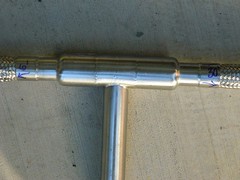Vacuum Pump Hose Braided Stainless Steel Fitting 36′ Over All Length