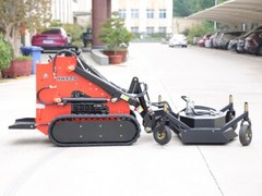 Lawn Mower skid steer attachment for TYPHON STOMP skidsteer