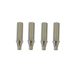 4 pcs Temporary abutment Cylinder fit to Megagen Blue Diamond platform NC
