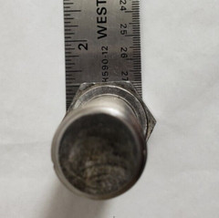 lot of 12, 8.8 lbs. Nickel Copper Alloy Bolts 7/8″-9 x 3″ HEX HEAD Monel