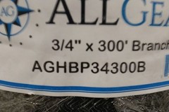 All Gear AGHBP34300B 3/4 In Dia 300 Ft L 2120 Lb Limit Rigging and Climbing Rope
