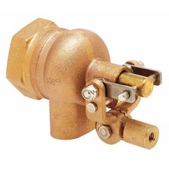 Bob R605t-1-1/4 Float Valve, 1-1/4 In., Pipe, Brass, Fnpt