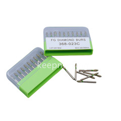 Dental Diamond Burs FG Pointed Football 368/023C Coarse Grit High Speed Bur