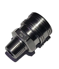 Prima 3/8 NPT Quick Connect Coupler Male Stainless Steel – MTM Veloci – USA
