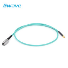 2.4mm Female to GPPO(Mini-SMP) Female Cable | RG-405SS Flexible Coax | DC-50GHz