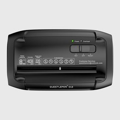QUIETLEMON 8-Sheet Electric Paper Shredder Home Office Card Heavy Duty New