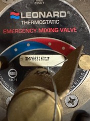 Leonard Thermostatic Mixing Valve EMV663160LF