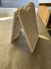 Miami 24×36 Aframe Sidewalk Sign Sandwich Board Deluxe Signicade Quality