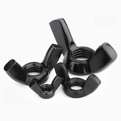 Black Wing Nut M3 M4 M5 M6 M8 M10 M12 M14 M16 304 Stainless Steel Butterfly Nut
