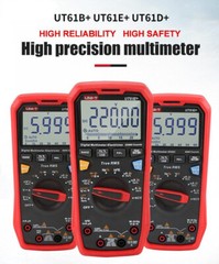 UNI-T UT61B+ UT61E+ UT61D+ Handheld True RMS Digital Multimeter LPF AC DC 1000V