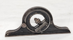 The L S Starrett Co. ATHOL MASS. Protractor Head Starrett No. 490