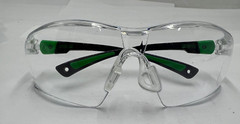 (QTY 5) NoCry 506UG Clear Lightweight Safety Glasses Adjustable Frame