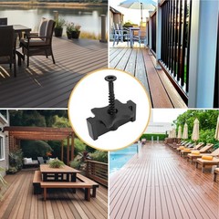 Gyykzz 200 Pack Hidden Deck Fasteners for Composite Decking Board, Composite …