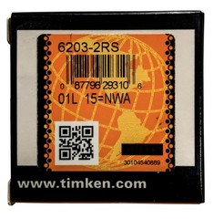 2PACK 6203-2RS Deep Groove Ball Bearing 17x40x12mm
