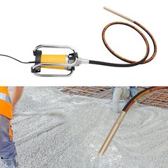 Electric Concrete Vibrator 2000W 13ft Poker Vibrating for Remove Air Bubbles 4m
