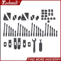 Findmall 5/8 Inch T-Slot Clamping Set 60pcs 1/2″-13 UNC Thread Industrial Grade