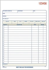 Adams Sales Order Book, 3-Part 1 Count (Pack of 1), White/Canary/Pink