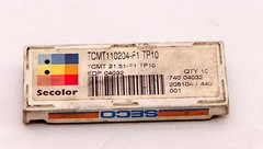 Secolor Carbine Inserts TCMT110204-F1 TP10 TCMT 21.51-F1 Lot(10)