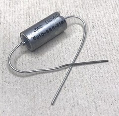 .022 uF 600V Capacitor hermetically sealed Metalized Mylar Vintage PCI Mil Spec