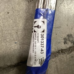 5x Omax Waterjet Orapart 301337-43 High Pressure Nipple 43″ L 3/8″ OD Threaded